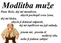  Modlitba muže